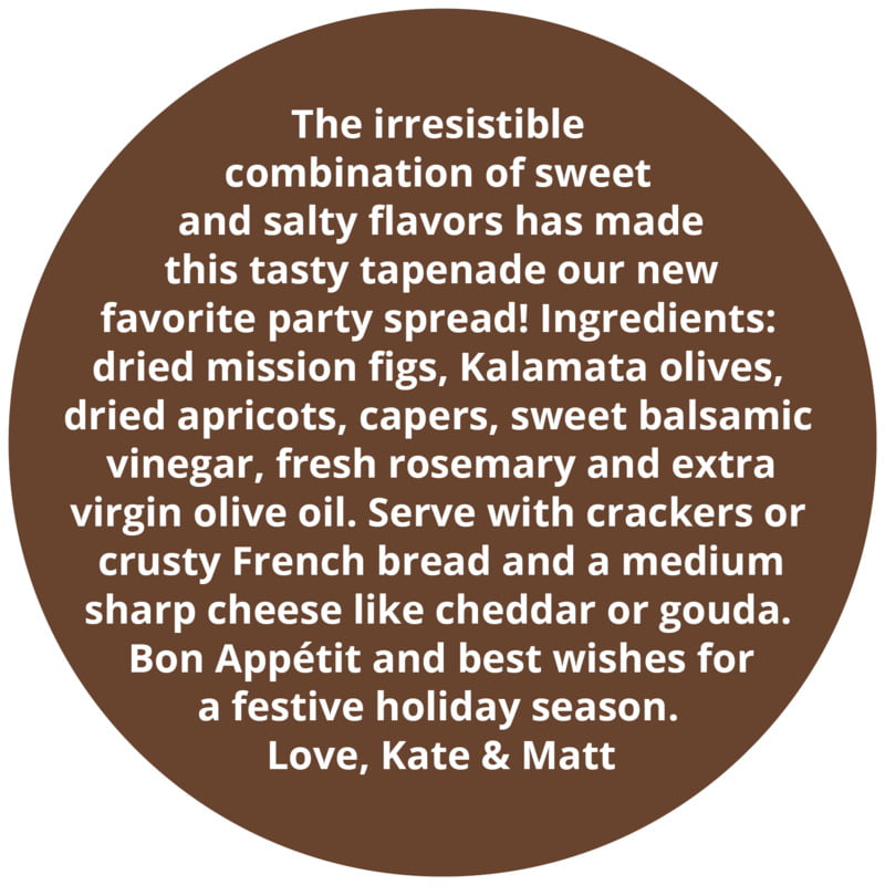 circle text label - chocolate - elements (set of 20)
